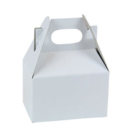 White - Gable Box - 4 x 2-1/2 x 2-1/2"