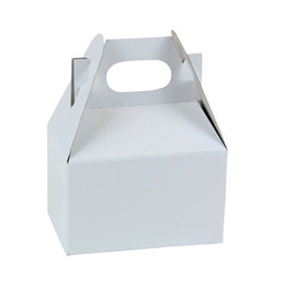 White - Gable Box - 4 x 2-1/2 x 2-1/2"