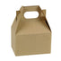 Natural Kraft Shadow Stripe - Gable Box - 4 x 2-1/2 x 2-1/2"