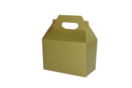 Gold - Gable Box - 8 x 4-7/8 x 5-1/4"