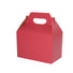 Red - Gable Box - 8 x 4-7/8 x 5-1/4"