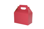Red - Gable Box - 8 x 4-7/8 x 5-1/4"