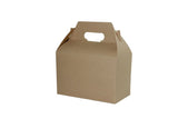 Natural Kraft Shadow Stripe - Gable Box - 8 x 4-7/8 x 5-1/4"