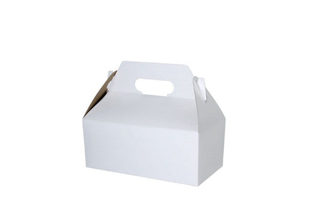 White - Gable Box - 8-7/8 x 5 x 3-1/2"