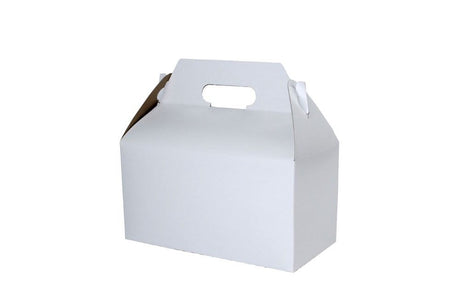 White - Gable Box - 8-7/8 x 5 x 6-3/4"