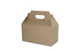 Natural Kraft Shadow Stripe - Gable Box - 8-7/8 x 5 x 6-3/4"
