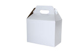 White - Gable Box - 9-1/2 x 5 x 5"