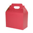Red - Gable Box - 9-1/2 x 5 x 5"
