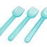 Blue - Transparent Gelato Spoon - 3-11/18 (Handle) x 7/8" (Width)