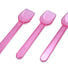 Pink - Transparent Gelato Spoon - 3-11/18 (Handle) x 7/8" (Width)