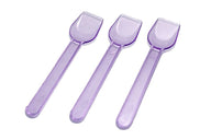 Purple - Transparent Gelato Spoon - 3-11/18 (Handle) x 7/8" (Width)