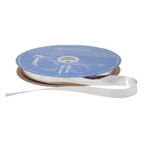 Silver - Glitter Ribbon - 3/4" x 250 Yards
