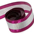 Azalea / Silver - Glitz Ribbon - 1-1/2" x 50 Yards