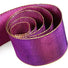 Metallic Purple / Burgundy with Gold Edge - Glorious Ribbon - 2-1/8" x 50 Yards