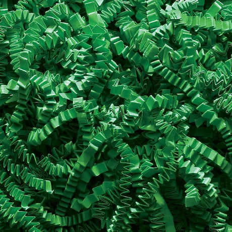 Green - Crinkle Cut Basket Shred - 10 lb Box