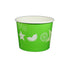 Fruit Pattern Lime Green - Ice Cream Cup - 24 oz