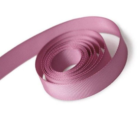Rosy Mauve - Grosgrain Ribbon - 3/8" x 100 Yards