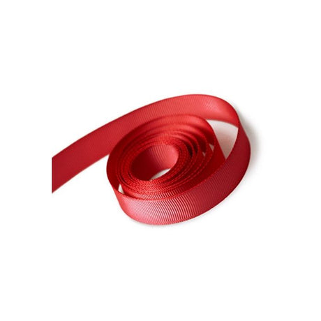 Red - Grosgrain Ribbon - 7/8" x 100 Yards