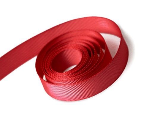 Ruby - Grosgrain Ribbon - 1/4" x 100 Yards