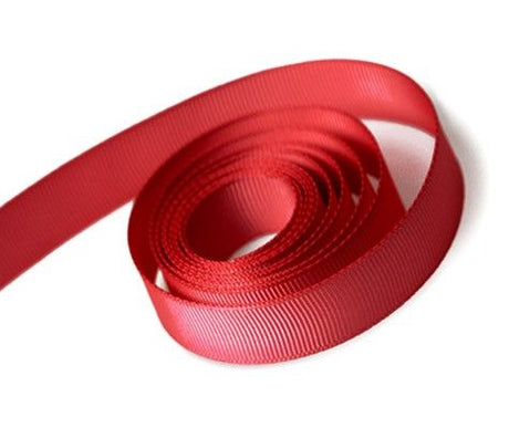 Ruby - Grosgrain Ribbon - 3/8" x 100 Yards