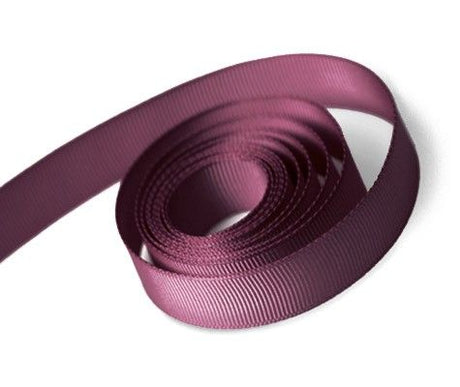 Burgundy - Grosgrain Ribbon - 1/4" x 100 Yards