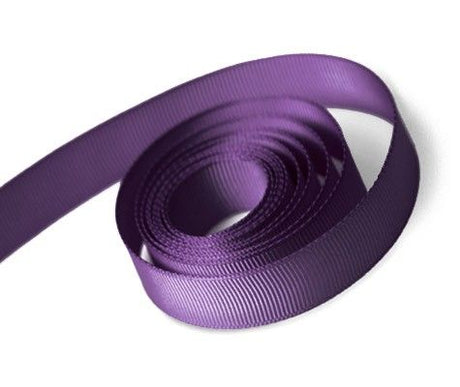 Plum - Grosgrain Ribbon - 7/8" x 100 Yards