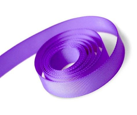 Purple - Grosgrain Ribbon - 1/4" x 100 Yards