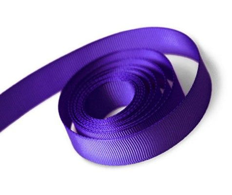 Regal Purple - Grosgrain Ribbon - 5/8" x 100 Yards
