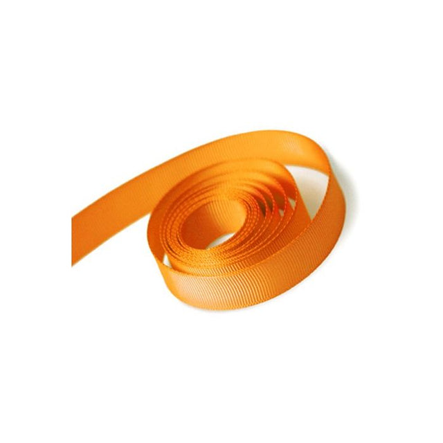 Tangerine - Grosgrain Ribbon - 1/4" x 100 Yards