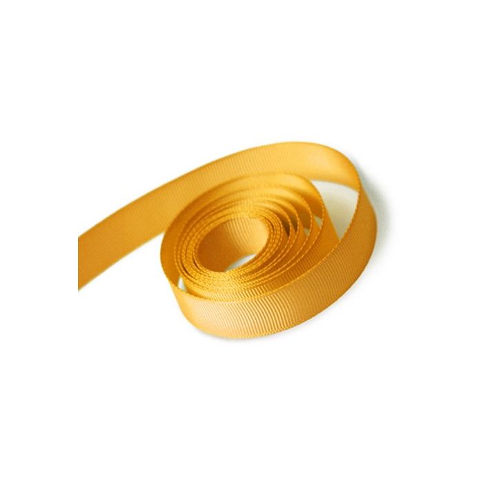 Gold - Grosgrain Ribbon - 1/4" x 100 Yards
