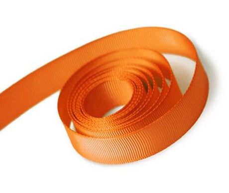 Torrid Orange - Grosgrain Ribbon - 5/8" x 100 Yards