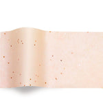 Gemstones Rose Gold on Blush - Tissue - Ream - 20 x 30"