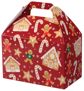Gingerbread Lane - Gable Box - 8-1/2 x 5 x 5-1/2"