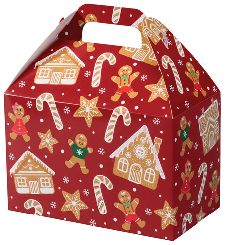 Gingerbread Lane - Gable Box - 8-1/2 x 5 x 5-1/2"