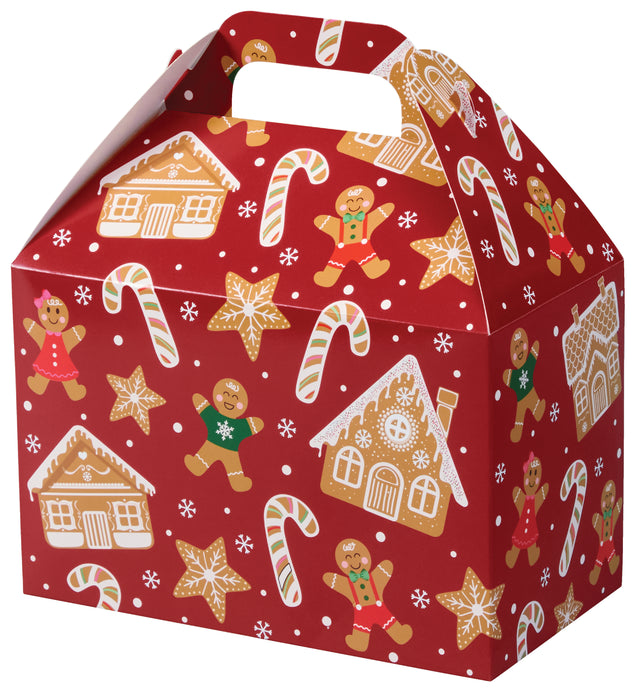 Gingerbread Lane - Gable Box - 8-1/2 x 5 x 5-1/2"