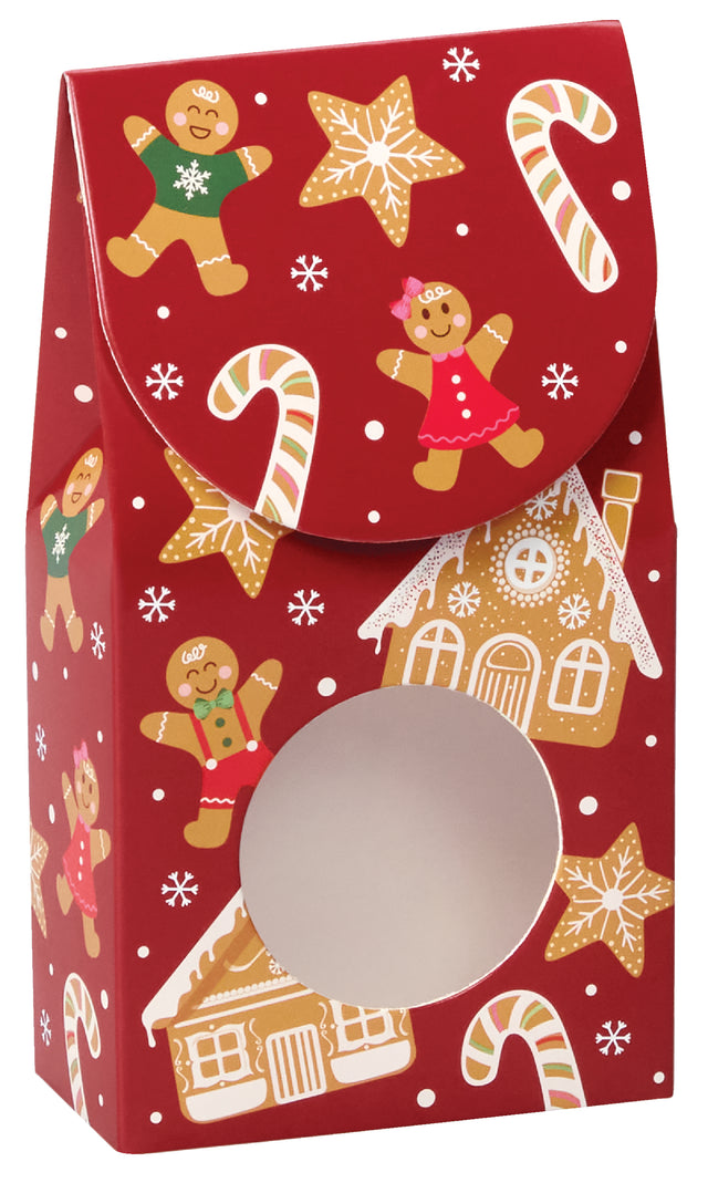 Gingerbread Lane - Window Candy Box - 3-1/2 x 1-3/4 x 6-1/2"