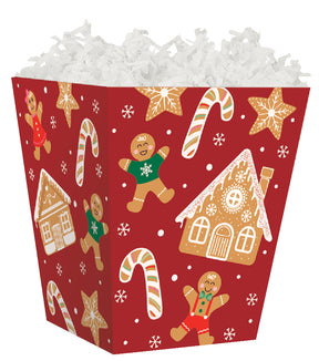 Gingerbread Lane - Sweet Treat Boxes - 4 x 4 x 4-1/2"