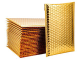 Gold Metallic Bubble Mailers Size 4x8 Padded Shipping Bags