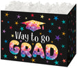 Grad Disco Stars - Basket Box - 10-1/4 x 6 x 7-1/2"