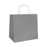 Gray - Smooth Top Egde Shopping Bag - 6 x 4 x 6"