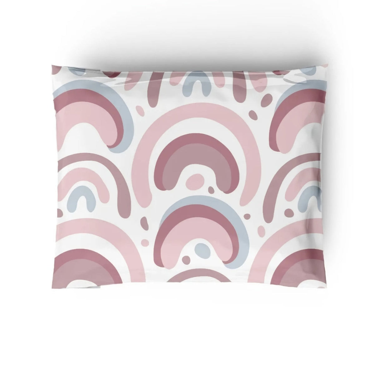 Gusseted Boho Rainbow Extendable Poly Mailers Size 14.5x19x4 Colorful Shipping Bags