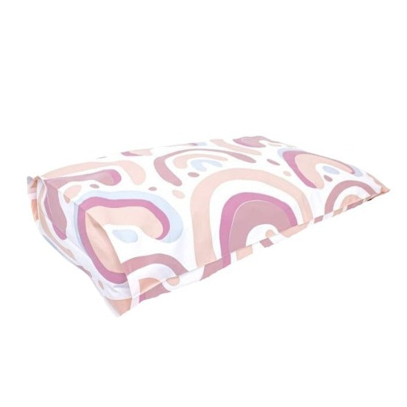 Gusseted Boho Rainbow Extendable Poly Mailers Size 14.5x19x4 Colorful Shipping Bags