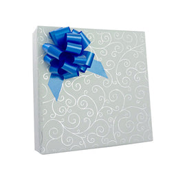 Swirly Curls Metallized - Gift Wrap - Ream Gift Wrap Roll (30" x 833 ft.)