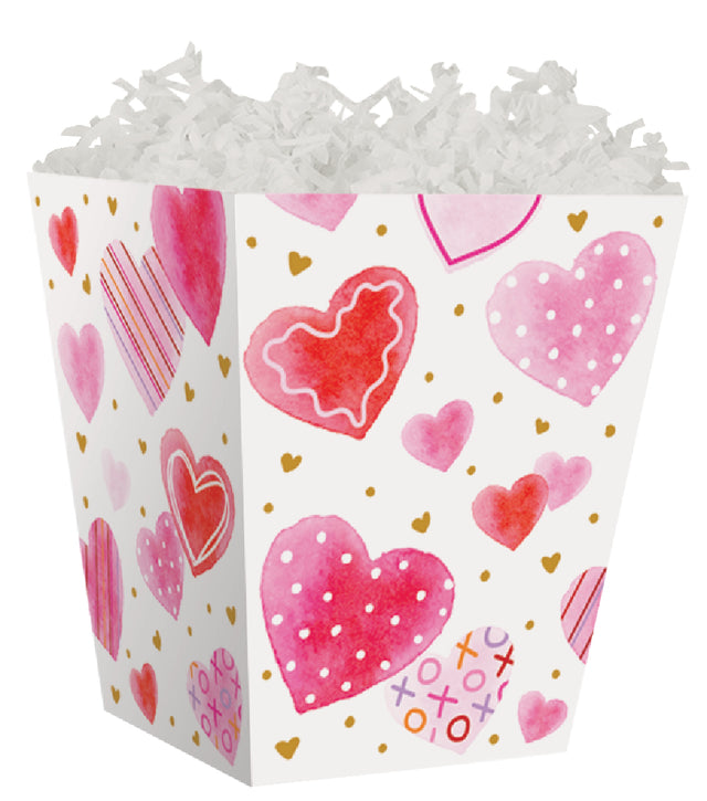 Handmade Hearts - Sweet Treat Boxes - 4 x 4 x 4-1/2"