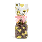 Hearts Gold - Stand Up Candy Bag - (1 lb) 2-3/4 x 2 x 11"