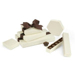 Quilted Cream - Hexagonal Set-Up Box - (7 Pc.) 4 x 4 x 1-1/8"