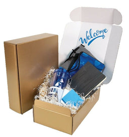 Matte Gold - E-Commerce Corrugated Box - 11 x 13-3/8 x 3-1/2 "