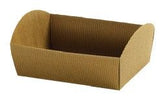 Cesto Natural - Corrugated Market Tray - 5-1/8 x 3-3/4 x 2-1/2"