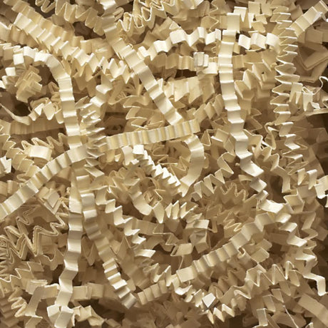 Ivory - Crinkle Cut Basket Shred - 10 lb Box