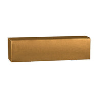 Matte Spun Gold - 1 Bottle Box - Side Opening - 3-3/4 x 3-3/4 x 13-3/8"